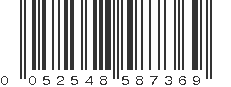 UPC 052548587369