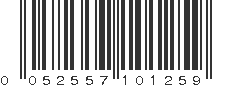 UPC 052557101259