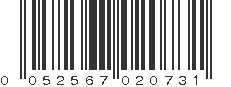 UPC 052567020731