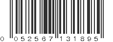 UPC 052567131895