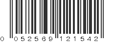 UPC 052569121542