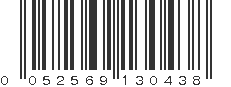 UPC 052569130438