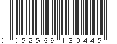 UPC 052569130445