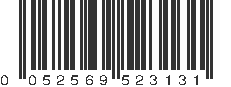 UPC 052569523131