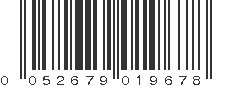 UPC 052679019678