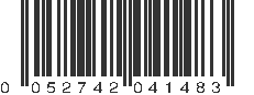 UPC 052742041483