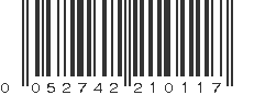 UPC 052742210117