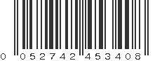 UPC 052742453408