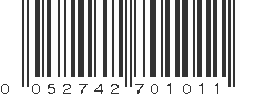 UPC 052742701011