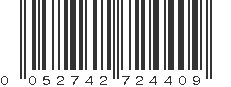 UPC 052742724409