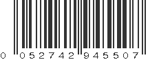 UPC 052742945507