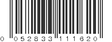 UPC 052833111620