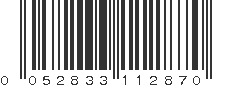 UPC 052833112870