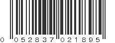 UPC 052837021895