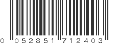 UPC 052851712403