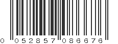 UPC 052857086676