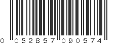 UPC 052857090574