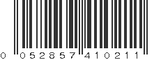 UPC 052857410211