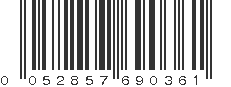 UPC 052857690361