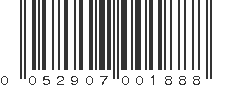 UPC 052907001888