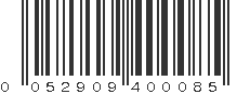 UPC 052909400085
