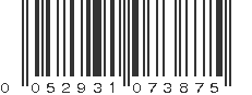 UPC 052931073875