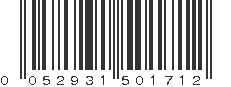 UPC 052931501712
