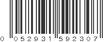 UPC 052931592307