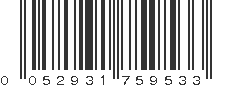 UPC 052931759533