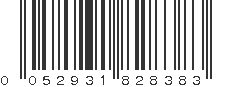 UPC 052931828383