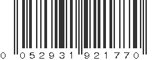 UPC 052931921770