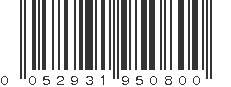 UPC 052931950800