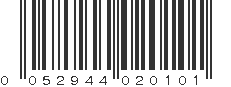 UPC 052944020101