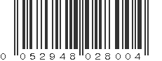 UPC 052948028004