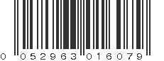UPC 052963016079