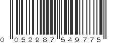 UPC 052987549775