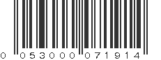 UPC 053000071914