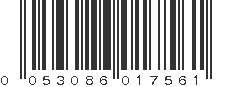 UPC 053086017561