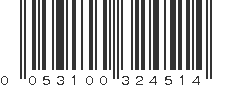 UPC 053100324514