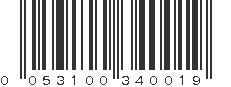 UPC 053100340019