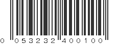 UPC 053232400100