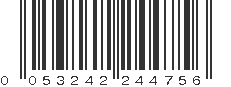 UPC 053242244756