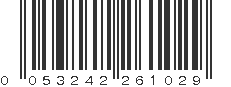 UPC 053242261029