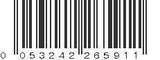 UPC 053242265911