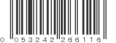 UPC 053242266116