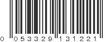 UPC 053329131221