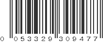 UPC 053329309477