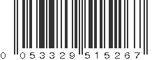 UPC 053329515267
