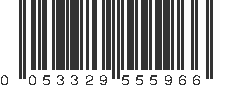 UPC 053329555966