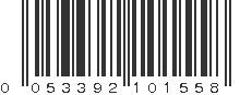 UPC 053392101558